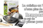 Cuisinez sainement avec votre set Wok