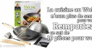 Cuisinez sainement avec votre set Wok