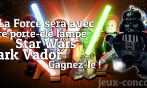 Concours Lego : Porte-clé Dark Vador de Star Wars