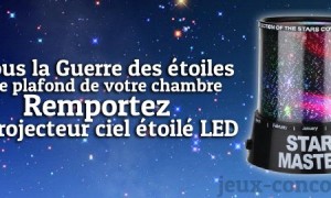 La tête dans les nuages avec le projecteur ciel étoilé LED