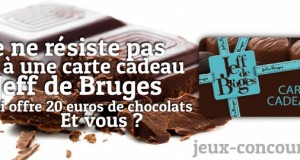 Concours : 20 euros de carte cadeau Jeff de Bruges pour se régaler