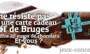 Concours : 20 euros de carte cadeau Jeff de Bruges pour se régaler