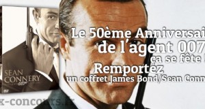 Concours : Coffret DVD James Bond/Sean Connery