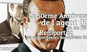 Concours : Coffret DVD James Bond/Sean Connery