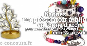 Gagnez un présentoir à bijoux en forme d’arbre