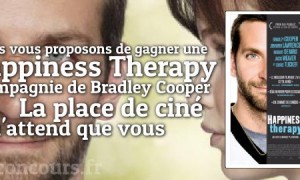 Une place pour le film Happiness Therapy à gagner
