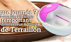 Hydromasseur aquaspa de Terraillon ? Gagnez le pour vos pieds !