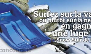 Une luge KHW Snow Star de Luxe à gagner !