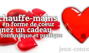 Chauffe-mains en forme de coeur : le jeu trop craquant