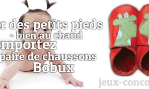 Faites confiance aux chaussons Bobux, gagnez une paire