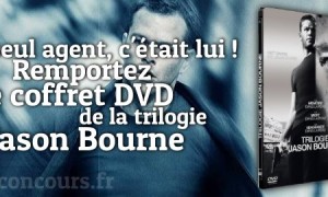Concours DVD : Coffret Trilogie Jason Bourne