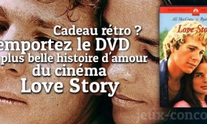 Love Story en DVD, un cadeau romantique rien que pour vous