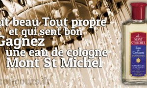 Eau de Cologne Mont Saint Michel, un cadeau qui sent bon !