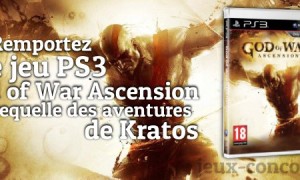 Concours évènement : God of War Ascension sur PS3