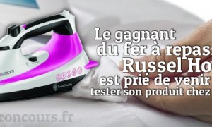 Concours : Fer à repasser Autosteam de Russel Hobbs