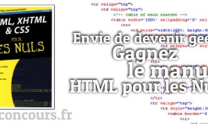 Concours : HTML pour les nuls