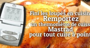 Concours cuit à point : Thermomètre de cuisson Mastrad