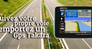 Remportez un GPS Takara