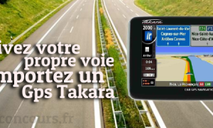 Remportez un GPS Takara