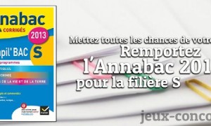 Concours studieux : Annales Annabac 2013 la compil Bac S