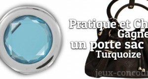 Gagnez un porte sac turquoize pour femme