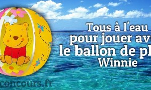 Jeu : Ballon de plage Winnie par Intex