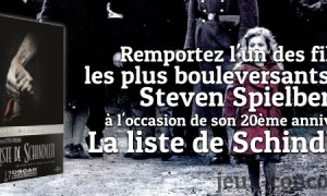 La Liste de Schindler en BluRay à remporter ici