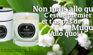 Concours Flash : Gagnez un Bougie Muguet