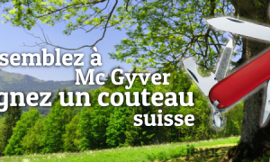 Gagnez un Couteau Suisse Sportsman