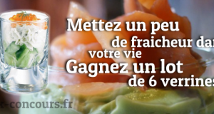Gagnez un Lot de 6 Verrines