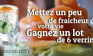 Gagnez un Lot de 6 Verrines