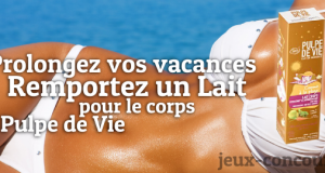 Remportez un Lait pour le Corps Pulpe de Vie