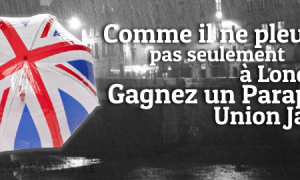 Gagnez un Parapluie Union Jack