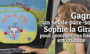 Concours : Pare-soleil Sophie la Girafe de Vulli