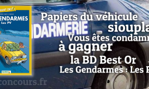 Gagnez la BD Les Gendarmes : Les PV