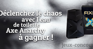 Gagnez le Parfum Axe Anarchy