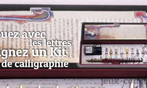 Un Kit de Calligraphie en Jeu