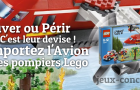 L’Avion des Pompiers Lego à Remporter