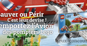 L’Avion des Pompiers Lego à Remporter