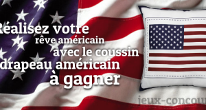 Gagnez un coussin drapeau américain